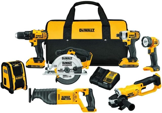 DEWALT 20V MAX XR 7-Tool Combo Kit